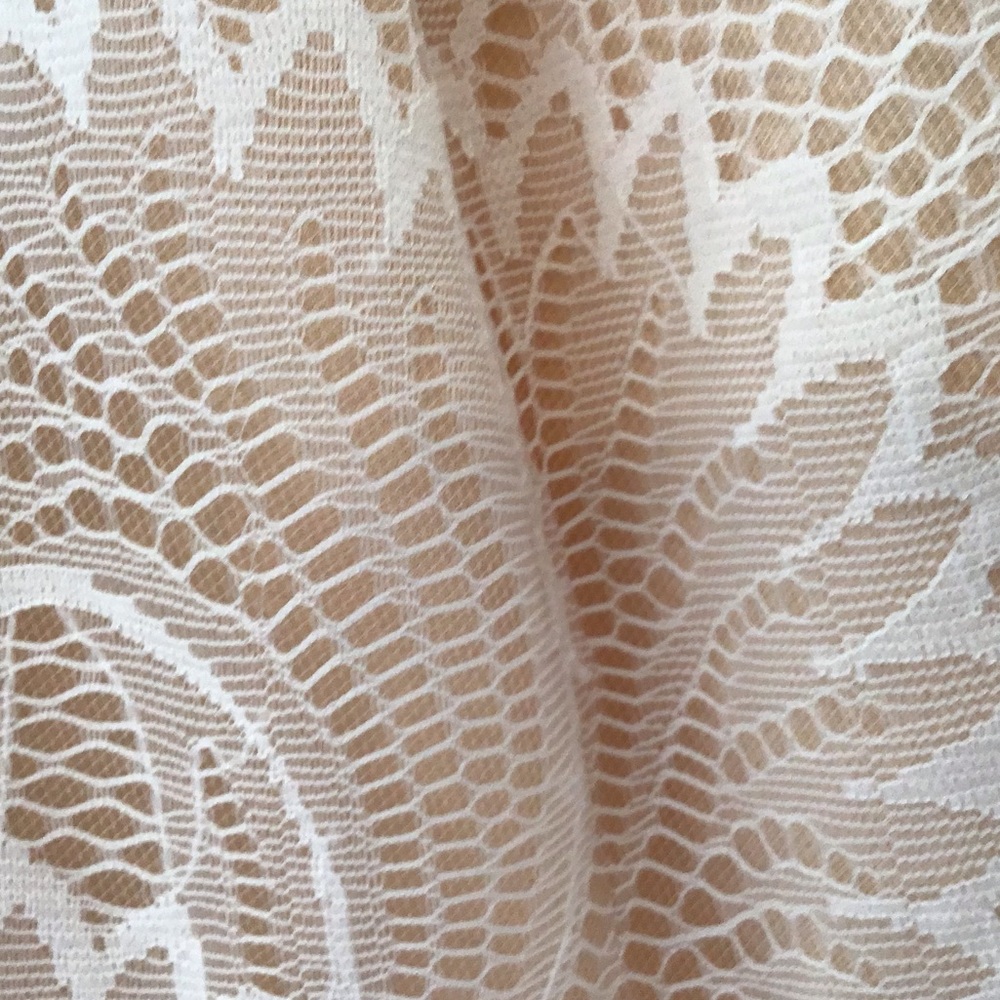 Bebe pale pink lace and tule dress! - Picture 3 of 4